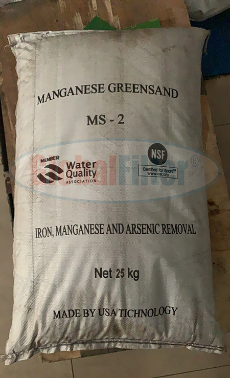 Cát Mangan MS-2-Manganese Greensand - Vật Liệu Lọc Quốc Tế - Công Ty TNHH Công Nghệ Lọc Quốc Tế